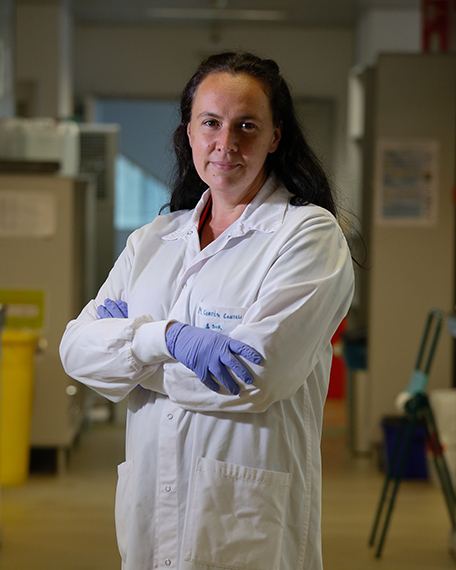 Marta Cortes (CNIC), becada Leonardo 2021 en la categoría de Biomedicina.