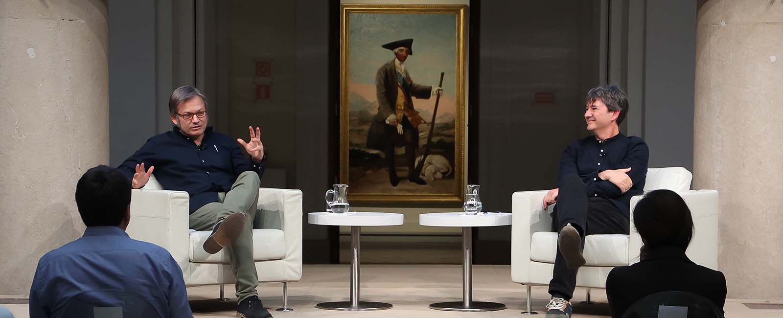 Becarios Red Leonardo: Juan Aparicio Belmonte y Rodrigo Muñoz Avia