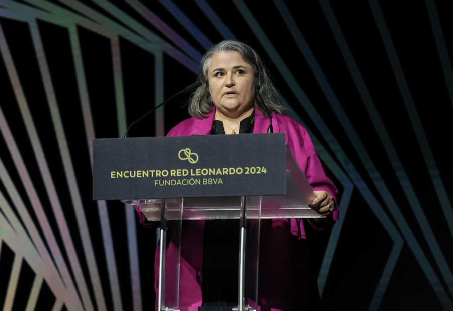 Pilar Martín Fernández (Biomedicina) en el Encuentro Red Leonardo 2024